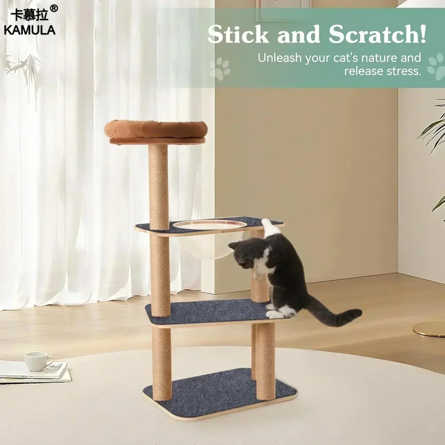 Trimmable Cat Scratching Mat Self-Adhesive Carpet Mat Pad Cat Pet Scratcher Furniture Couch Corner Indoor Sofa Wall Protector