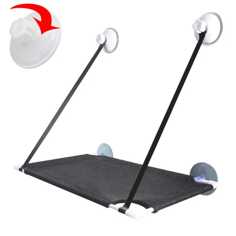 Cat Hammock Window Bed Kitten Sunny Seat Hanging Mount Beds Cat Sofa playing double-decker tunnels Suction Cup Wall Pet Hanging